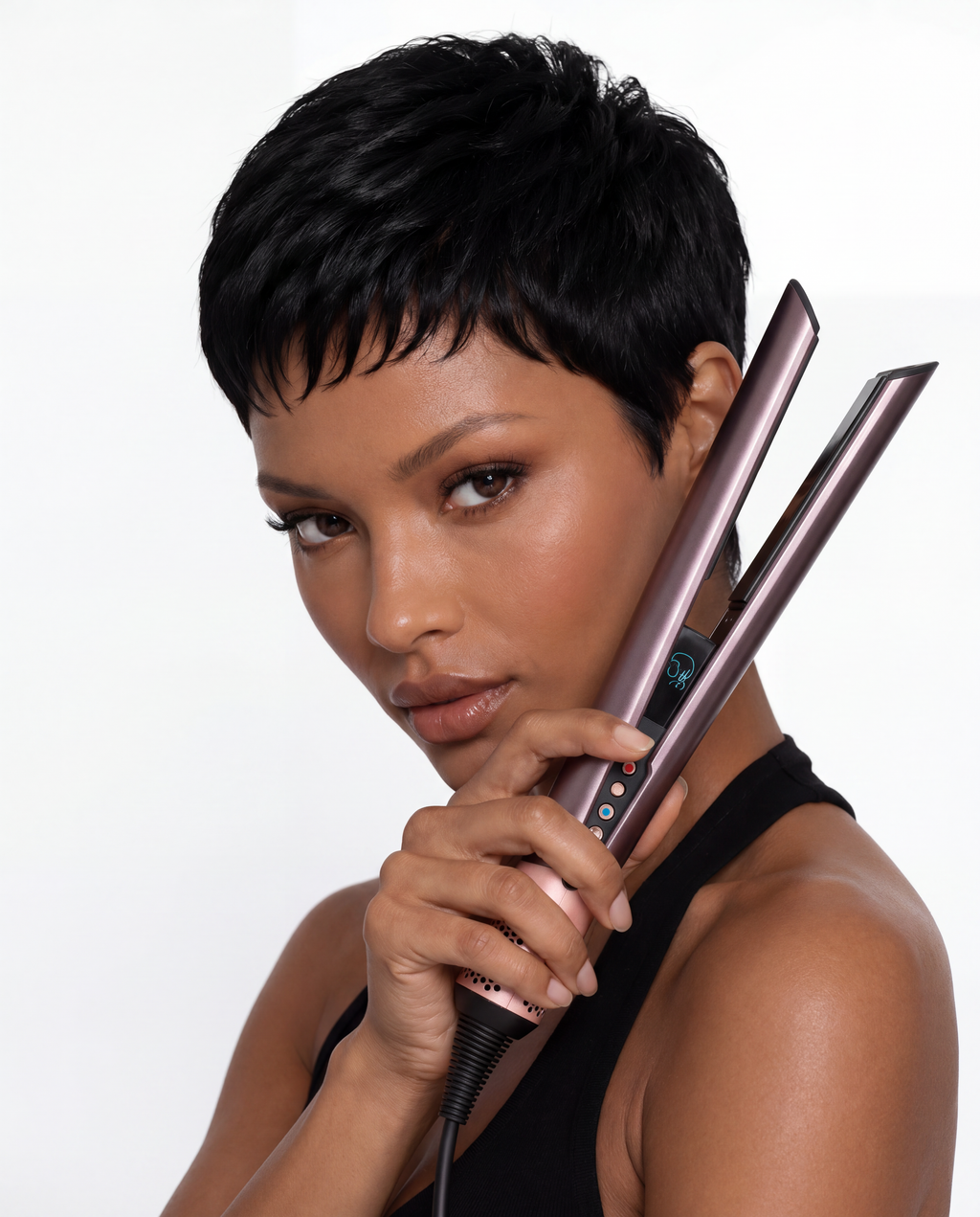 Professional Hair Straightener - Purple